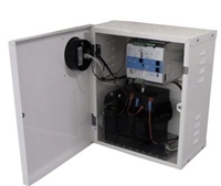 Any DC-UPS model can be installed inside the SFP panels